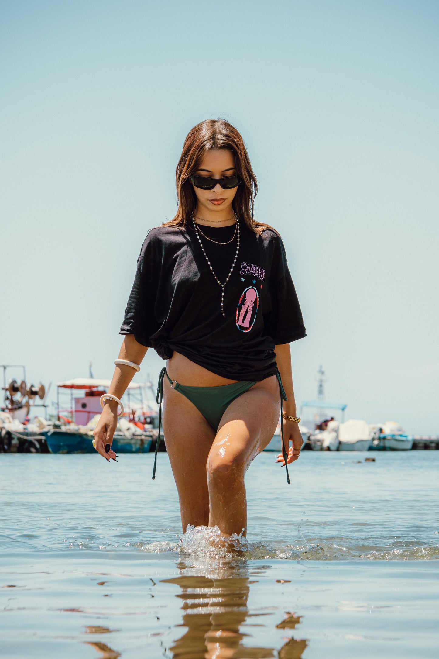 NVX BOXY TEE BLACK