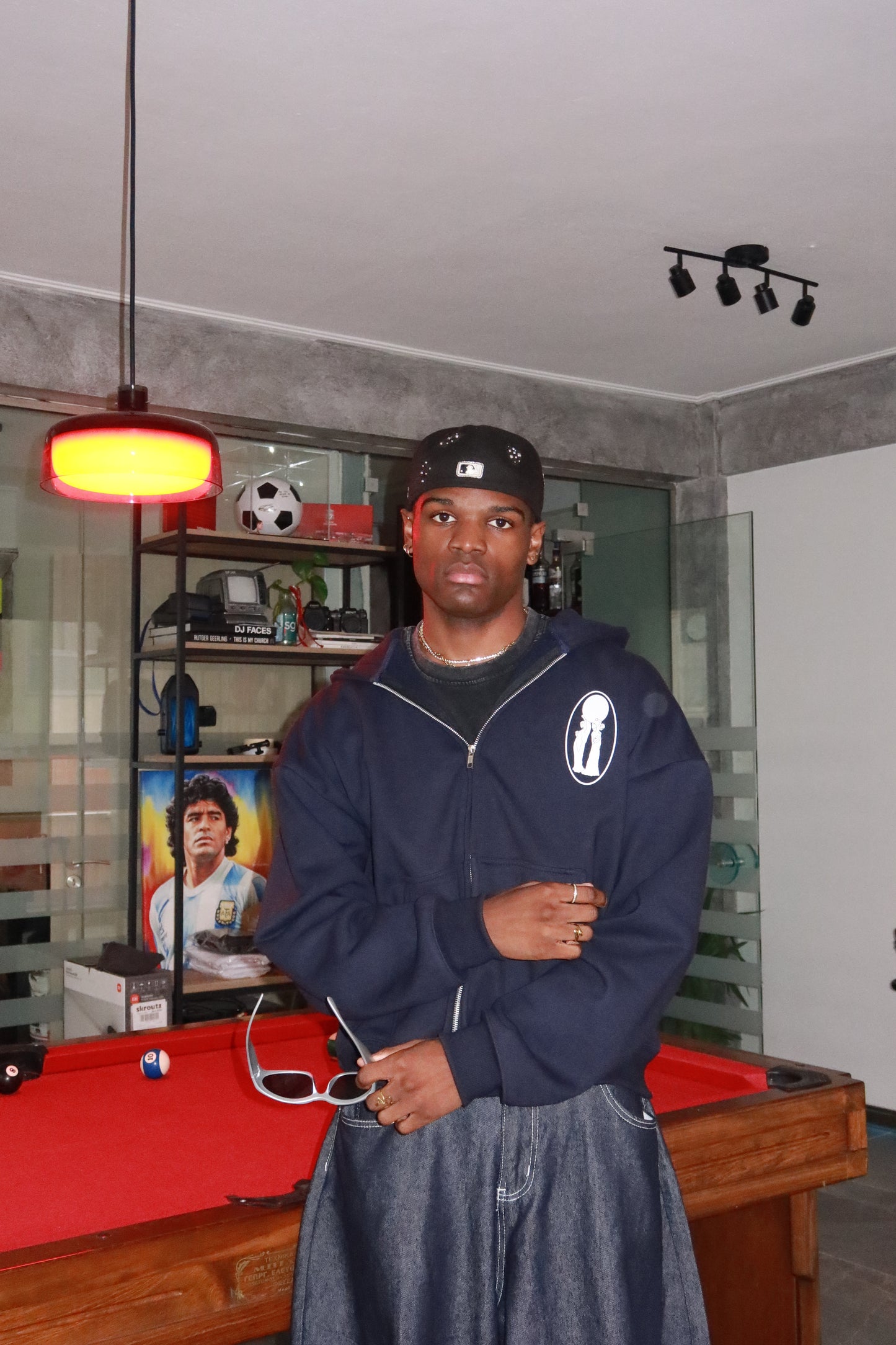 ULTIMATE CLASSIC ZIP HOODIE [NAVY BLUE]