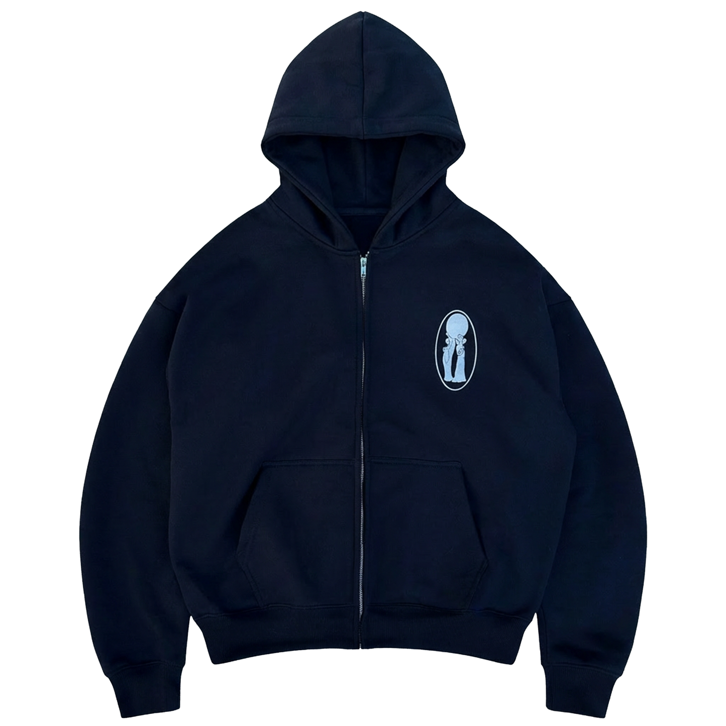 ULTIMATE CLASSIC ZIP HOODIE [NAVY BLUE]