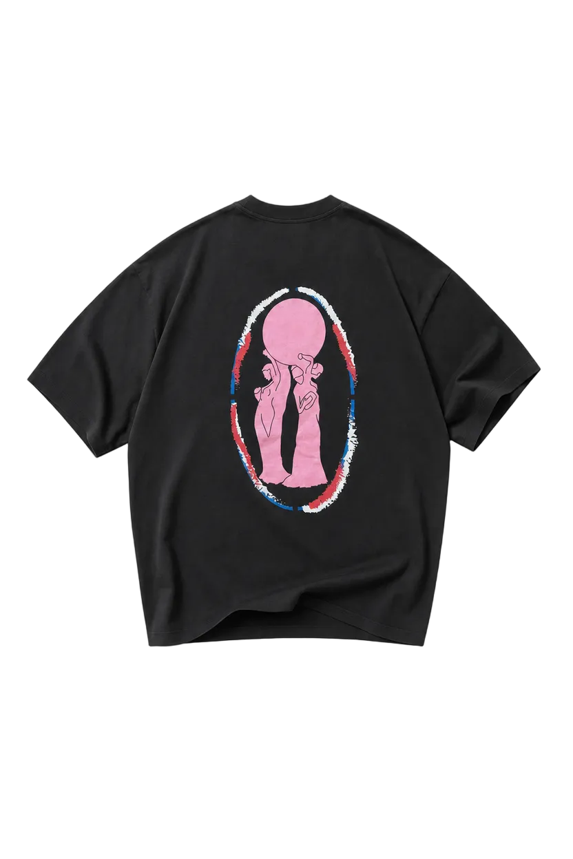 NVX BOXY TEE BLACK