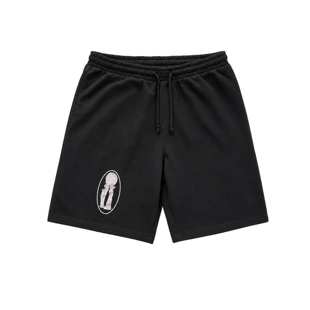 EUROSTAR WASHED SHORT BLACK