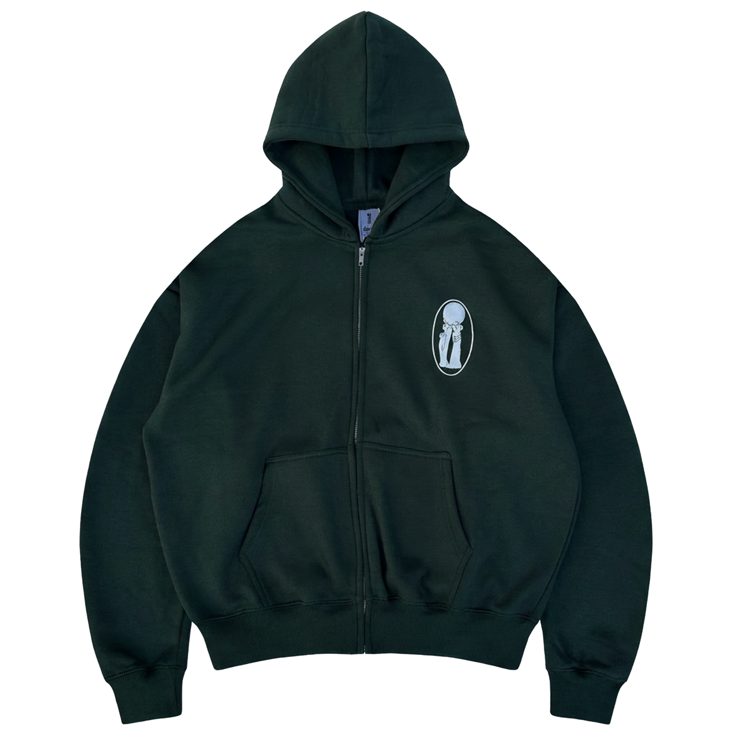 ULTIMATE CLASSIC ZIP HOODIE [DARK GREEN]